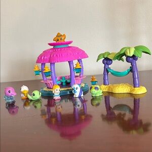 Squinkies Tiki Hut Vacation Play Set, BLIP 2012